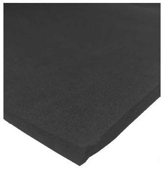 Rouleau EPDM Noir Cellulaire - 510 - ép. 3mm - 20mx1m