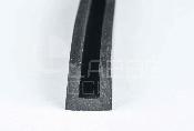 Joint en U Noir - Tôle 4 mm - Rouleau de 100 mètres