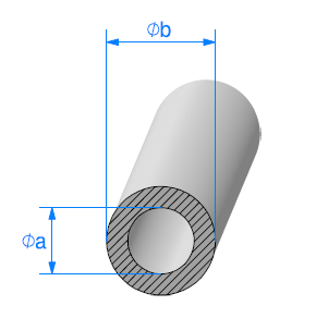 Tube 1843000 - EPDM Cellulaire - 26x16mm - Rlu 50m