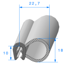 Joint compact bourrelet