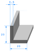 Profil  1812000 - EPDM 70sh  Rlu 50m